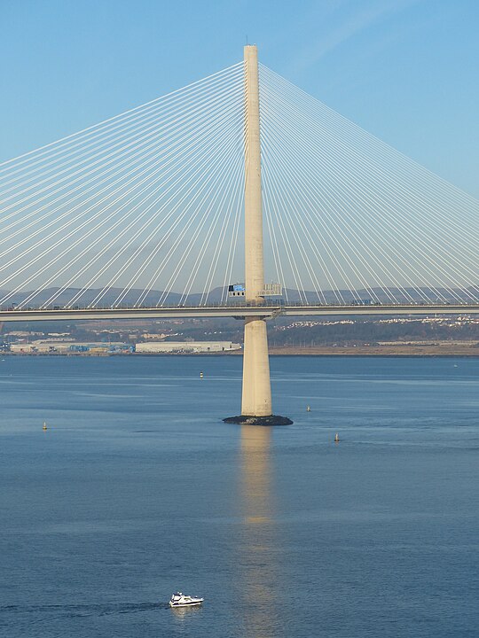Carolyn Barton provided MMO training for construction of the Queensferry Crossing.